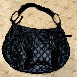 Eric Javits leather hobo purse ⭐️